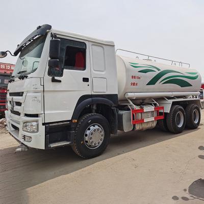 China Construction worksÂ   Factory Low Price Chinese Howo Sinotruk Sale 6*4 Used Water Tank Truck for sale