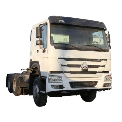 China China sino low price howo 375hp tractor truck 6*4 a7 used tractor truck 6800*2496*3100mm for sale