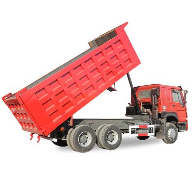 China China brand used sinotruk howo 6x4 dump truck dumper truck price mining > 8L for sale