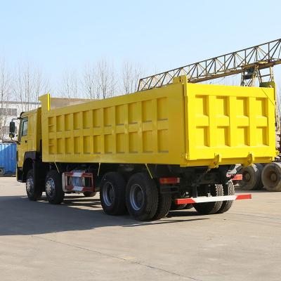 China High quality second hand howo 8x4 dumper truck dumper truck for sale > 8L for sale