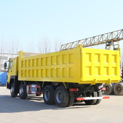 China SINO HOWO 8x4 371hp second hand diesel trailer truck used howo dumper truck price > 8L for sale