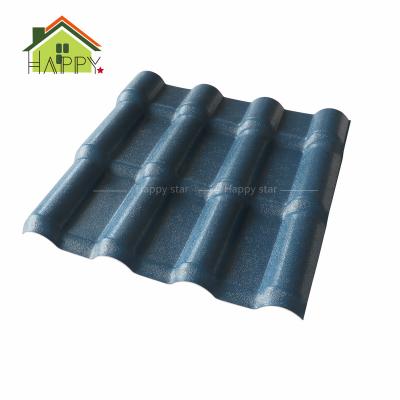 China Traditional anti-corrosion composite upvc roofing sheet azulejo de techo colored polycarbonate sheet asa sheet for sale