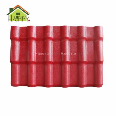 China Excellent waterproof weather resistant performance corrugated roofing sheets, asapvc roofing sheet, corrugated plastic roofing sheets for sale