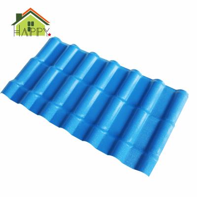 China APVC Pakistan Fireproof Wholesale Anticorrosion Waterproofing Roof Tile for sale