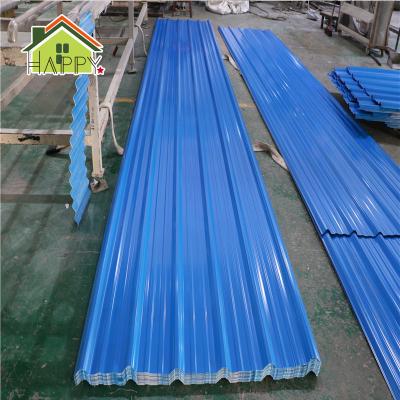 China Anti-Load Performance Building Material Traditional Plastic PVC Roofing Shingles PVC Corrugated Plastic Roofing Tile for sale