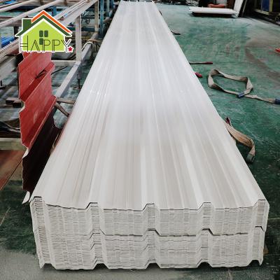 China Weather Resistant Performance Farm Building PVC Roof Tile Plastic Roofing Sheet Waterproof for sale