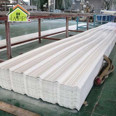 China PVC Synthetic Resin Waterproof Tiles With Light Spanish UV tweight Protection Style Plastic Roofing Materials for sale