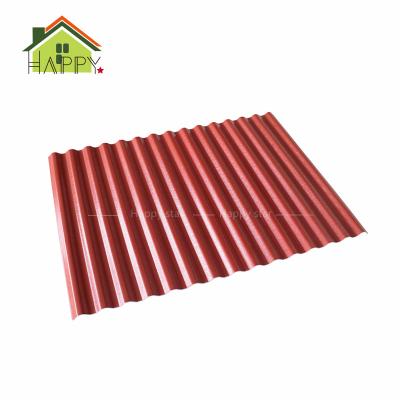 China Traditional Plastic Roof Building Material PVC Sheet ASA Synthetic Resin Roof Tile for sale