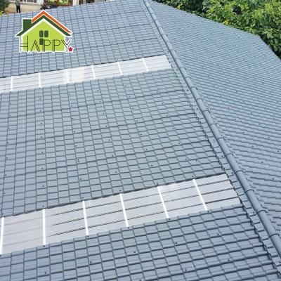 China Good quality waterproof heat resistant glazed corrugated plastic roof panel cheap price waterproofed upvc roof sheet asa telhas for sale