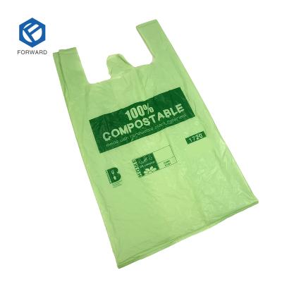 China BIODEGRADABLE Hot Selling Eco-Friendly D2w Epi Corn Starch Plastic Bag 100% Biodegradable And Compostable for sale