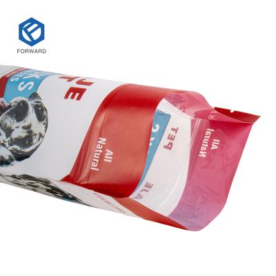 China Wholesale New Design Recyclable Food Grade Aluminum Foil Packaging Factory Custom Pet Food Bag for sale