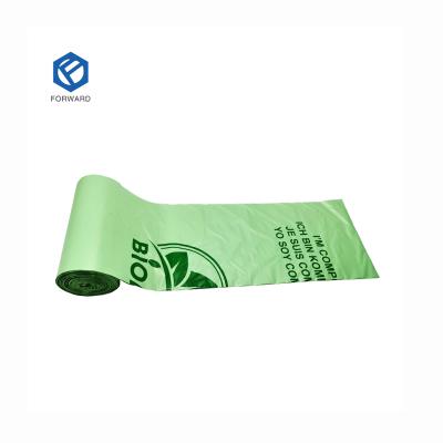 China BIODEGRADABLE High Quality Biodegradable Plastic Waste Recycling Bag Pla Compostable Recycling Tubular Roll Bag With Logo for sale