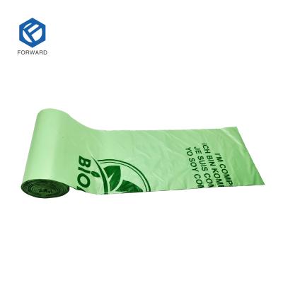 China Customized BIODEGRADABLE Biodegradable Plastic Waste Recycling Bag Compostable Recycling Tubular Garbage Bag for sale