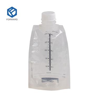 China Recyclable Washing Power Packaging Laundry Detergent Bag Free Standing Liquid Plastic Pouch for sale