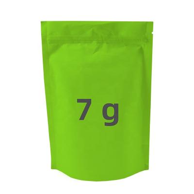 China Recyclable Custom Matte Coffee Bean Pouch Fruit Snacks Tea Sealed Bag Colorful Pink Stand Up Mylar Zip Lock Bags for sale