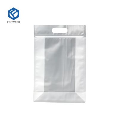 China Wholesale Recyclable Plastic Material 8 Sides Seal Flat Bottom 250g Coffee Packaging Bag With Pull Tab Zipper for sale