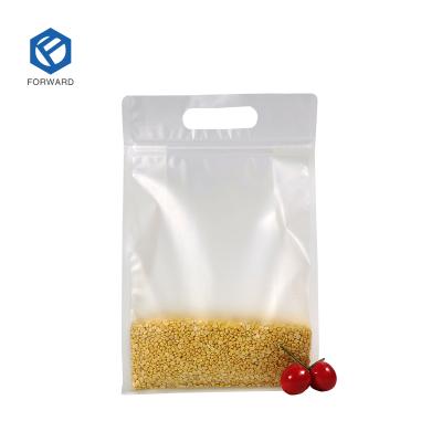 China Recyclable Pouch Gusset Packaging Zipper Flat Bottom Resealable Side Coffee Bag With Valve Food for sale