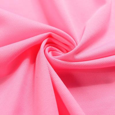 China Anti-Static High-end polo shirt fabric T-shirt silk soft mercerized cotton fabric 55% cotton 45% polyester pique fabric for sale