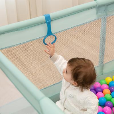 China Large Modern Safety Place Baby Playpen Fence With Gate Protective Baby for sale