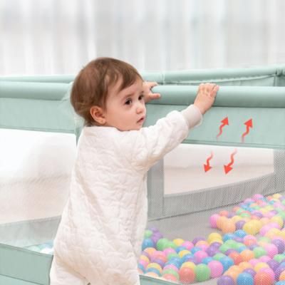 China Baby Guardrail Playpen With Toddler Modern Folding Barrier With Protection Function for sale