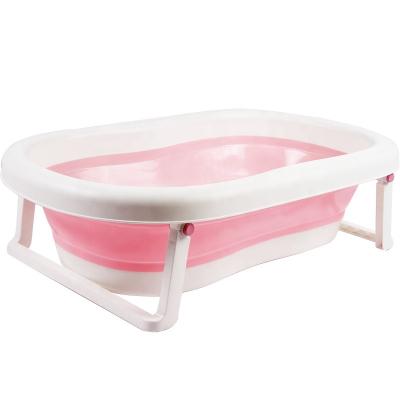 China Take A Bath For Baby 0-5 Years Old Boys And Girls Plastic Collapsible Bath Tube For Home Use for sale