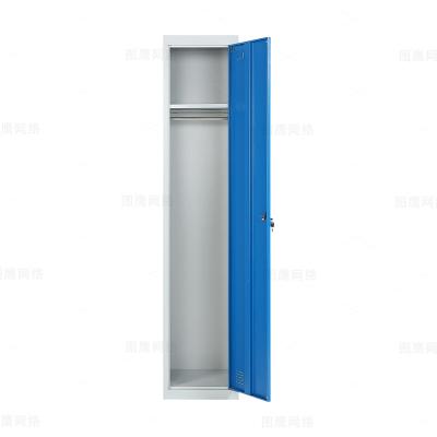 China Modern Single Steel Gym Storage Gym Locker Door School Gym Locker Metal Dormitory Supplier Steel Locker for sale