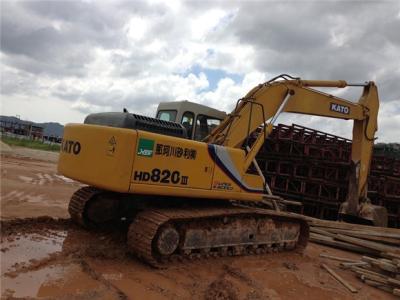 China Used Kato HD820-3 Excavator/original HD820-3 digger for sale