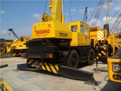 China japan used kato KR250m terrain rough crane made in japan for sale