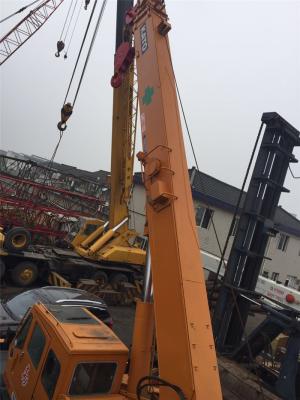 China used kato KR250 terrain rough crane made in japan with good condition with yellow colour for sale