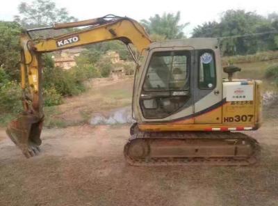 China used kato 307 excavator with good condition for sale