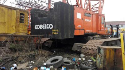 China used kobelco 150t crawer crane for sale