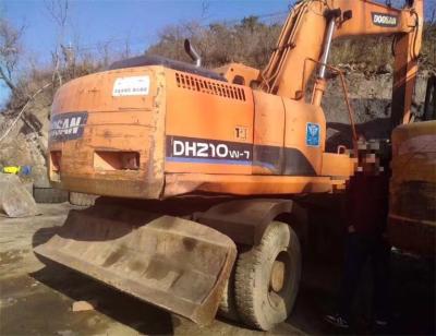 China doosan used wheel excavator dh150wd-7 2012 Korea doosan/daewoo DH130-5/DH150W-7/DH140W-7 used whee for sale