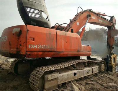 China used doosan dh300-5 excavator/daewoo dh300LC-5 excavator/korea dh300lc-v excavator for sale