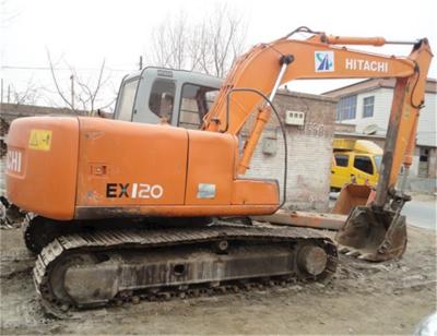 China used hitachi ex 120 excavator for sale with good  condition engine/low price/real material for sale