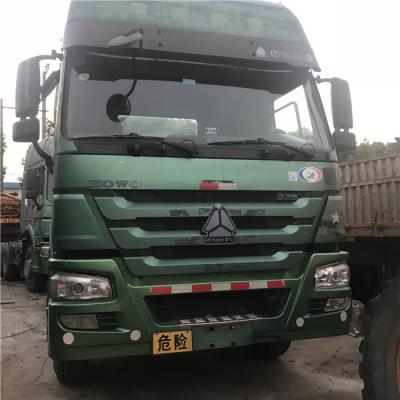 China New Model 2015 year used howo truck head 375HP 6x4 used tractor head truck/8x4 truck head for sale