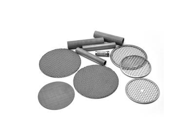 China Vierkant Gat 5 Micron Gesinterd Mesh Filter Disc Te koop