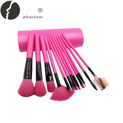 China Angular Blush Hot Sale 12pcs Set Makeup Brush Set Makeup Brush Variety Color Factory Directly for sale