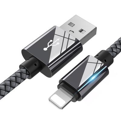 China Original USB 123M Braid Wire Zinc Alloy Data Transfer Charging Cable Max Type C 3A USB Fast Charger Cable for sale