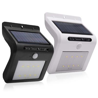 China Durable and Waterproof Made in China Waterproof 8 LED Solar Light Outdoor Motion Sensor Lights Light Freeshipping for sale