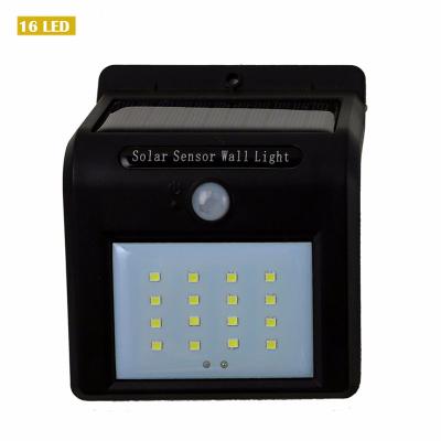 China Solar Wall Light PIR Motion Sensor Night Security Decoration Lamp+LED Lamp+LED Solar Powered Outdoor Waterproof Solar Lights Solar Powered Garden Lights for sale