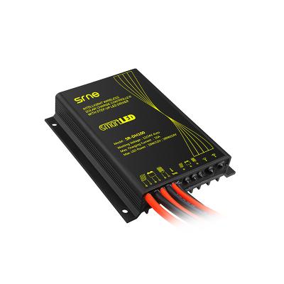 China Smart Solar Controller Battery 12v/24v Street Lighting Led Light Load Controller for sale