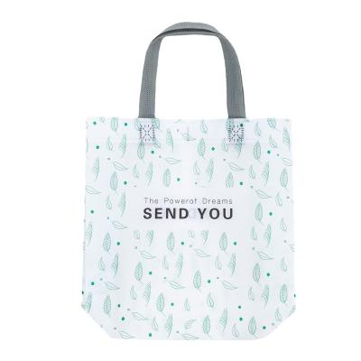 China Reusable Custom Design Non Woven Fabric Tote Shopping Non Woven Bag For Shoes&clothing for sale