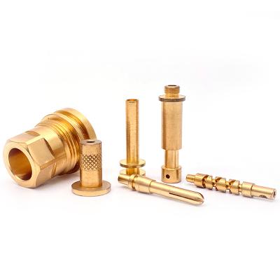 China Hot Sale Wholesale High Precision Quality CNC Machining CNC Lathe Build Brass Light Spare Parts for sale