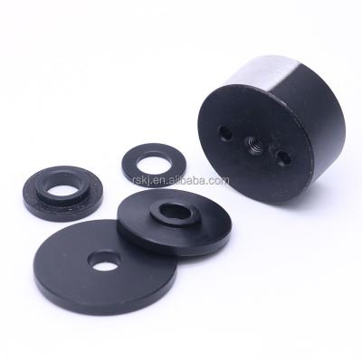 China Black Precis CNC Plastic Inject Small Quantity Industrial Sewing Machine Parts Precision Hole Milling for sale