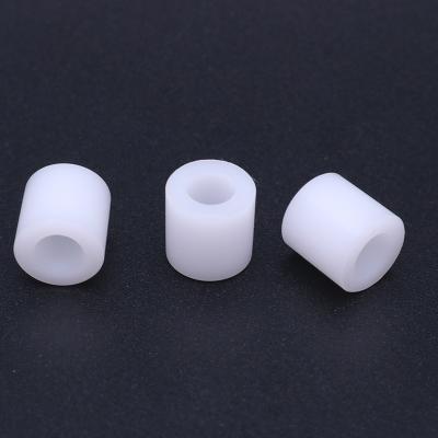 China Custom Injection Molding Bushing Shaft Sleeve PSU PEI PI PAI White Plastic Bushing Sleeve for sale