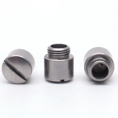 China Manufacturer High Quality CNC machining stainless steel hollow slotted head screws for sale