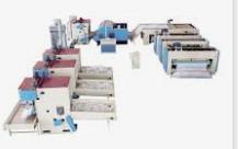 Cina ZCM-1000 Needle Punching Home Textile Production Line Needle Punched Wadding Line in vendita