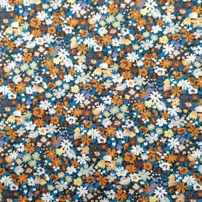 China HuaZu Shrink-Resistant Textile Latest Design 100% Cotton Poplin Printed Fabric For Dress for sale