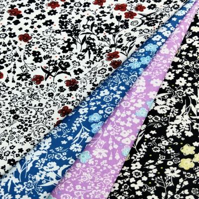 China HuaZu Textile Wholesale High Quality 100% Cotton Poplin Printing Fabric Shrink-Resistant for sale