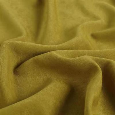 China Wholesale 2020# Memory HuaZu Textile Polyester Spandex Dyed Woven Fabric For Wind Coat Suits Dress for sale